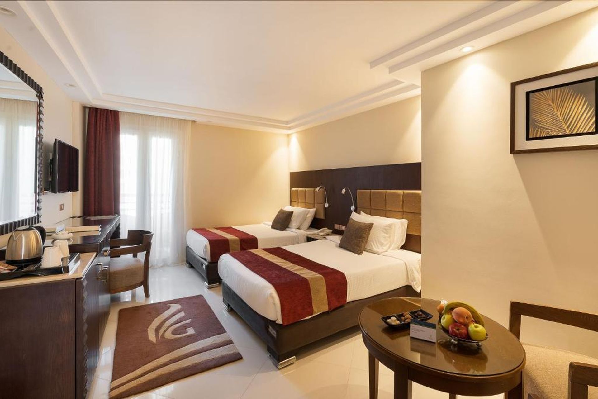 Deluxe Room Twin Beds - Pool View
